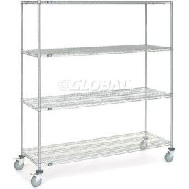 Nexel® 4 Shelf Truck Chrome 24