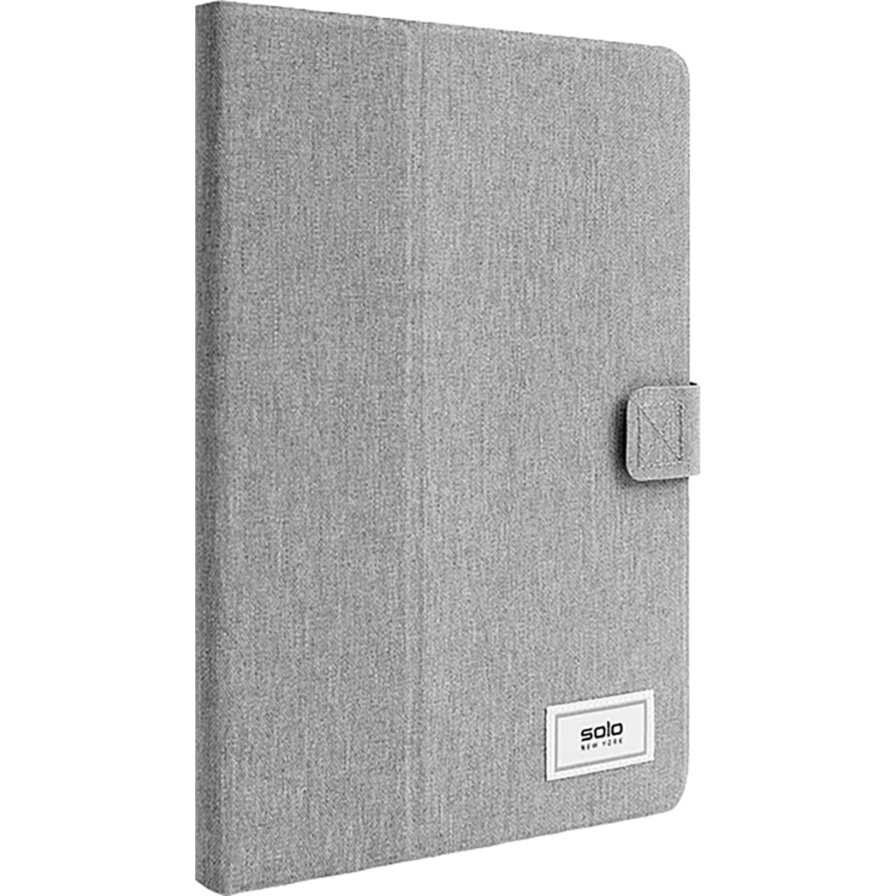 Solo New York RE:Think Polyester Universal Tablet Case, 12inH x 1-3/8inW x 9-1/4inD, 51% Recycled, Gray (Min Order Qty 3) MPN:UNL2163-10