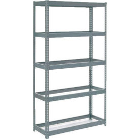 GoVets 5 Shelf Extra Heavy Duty Boltless Shelving Starter 48