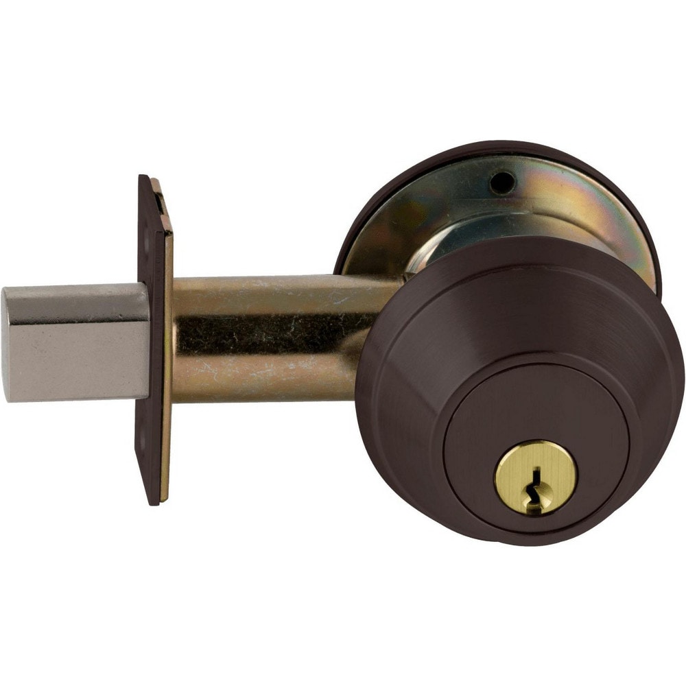 Deadbolts, Deadbolt Type: Deadbolt , Lock Type: Single Cylinder , Key Type: Schlage C , Mount Type: Through Hole , Material: Metal  MPN:B660P 643E