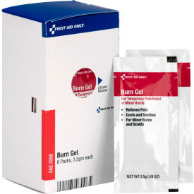 First Aid Only FAE-7006 SmartCompliance Refill Burn Gel 6/Box FAE-7006