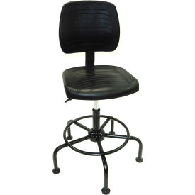 ShopSol™ Workbench Chair Polyurethane Black 1010581