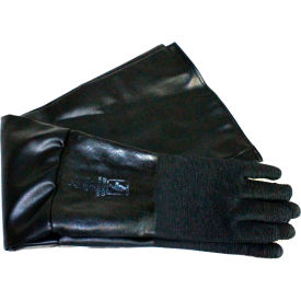 ALC 40250 Cloth Lined Blast Gloves Rubber 40250