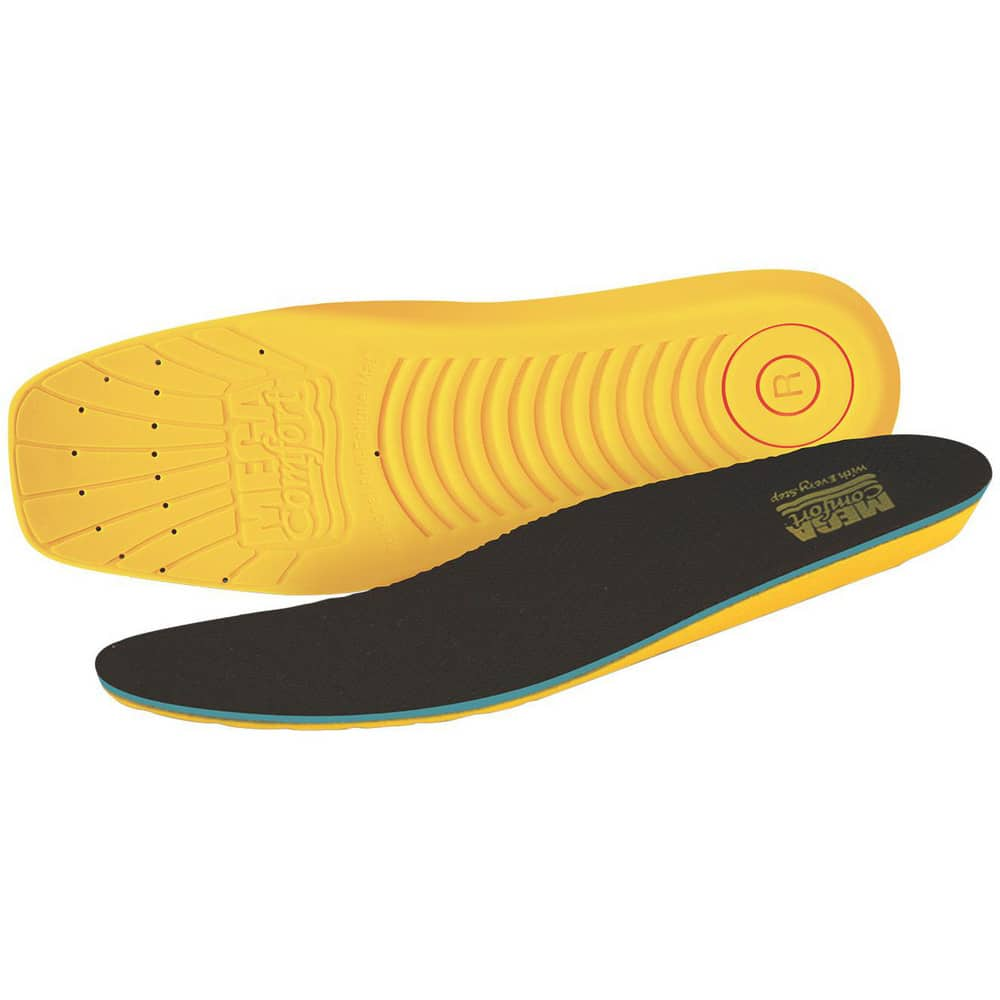 Insoles, Support Type: Comfort Insole , Gender: Unisex , Material: Dual-Layer Memory Foam, Cloth , Thickness: 0.25in , Color: Yellow, Blue  MPN:PAMSQ-M1011/W12