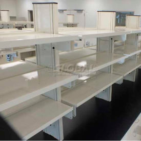 WSI White ESD Laminate Shelf 48