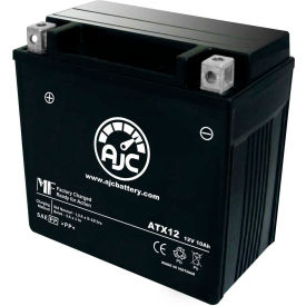 AJC Battery BMW F800ST GS 800CC Motorcycle Battery (2009-2011) 10 Amps 12V B Terminals AJC-PS-ATX12-511022