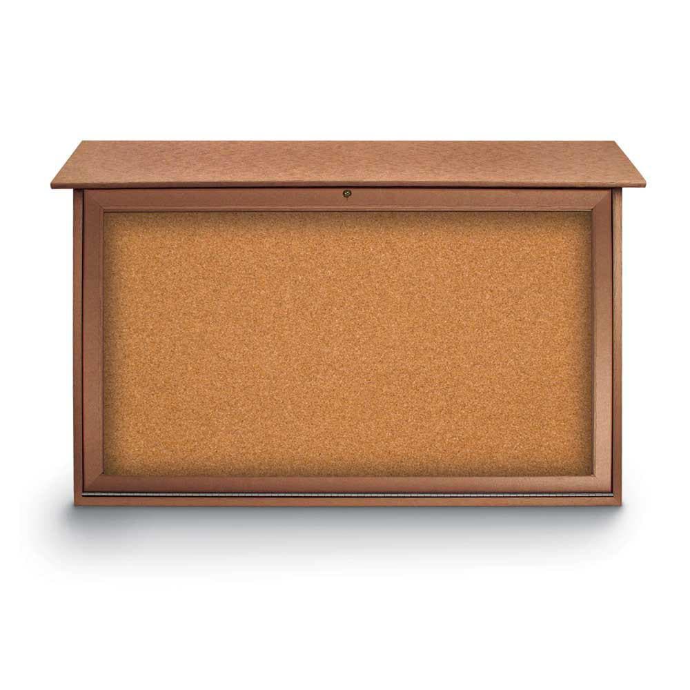 Enclosed Cork Bulletin Board: 45