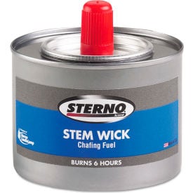 Sterno® Chafing Fuel Can w/ Stem Wick Methanol 6 Hr Burn 1.89 g Pack of 24 STE 10102