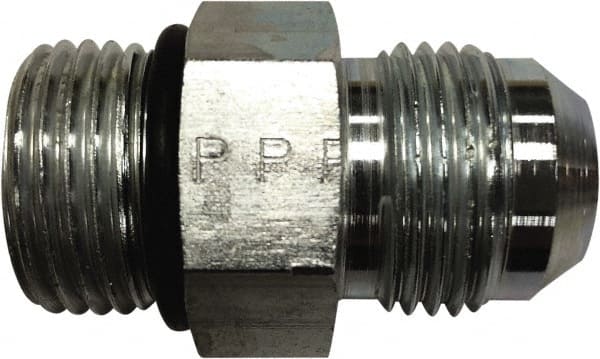 Steel Flared Tube Straight Thread Connector: 1-1/2