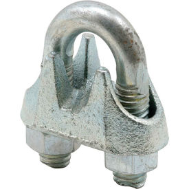 Prime-Line GD 12252 Garage Door Cable Clamps 5/16 Galvanized(Pack of 2) GD 12252