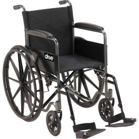 Silver Sport 1 Wheelchair with Full Arms and Swing-away Footrests 18