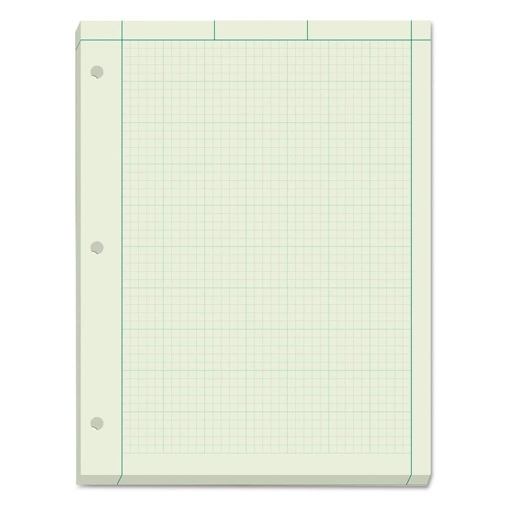 Note Pads, Writing Pads & Notebooks, Product Type: Paper Pads , Paper Color: Green-Tint , Style of Rule: Quadrille , Cover Color: Green  MPN:TOP35502