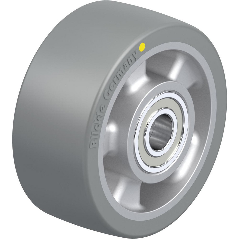 Caster Wheels, Wheel Type: Rigid, Swivel , Wheel Diameter (Inch): 5 , Bearing Type: Ball , Wheel Width (Inch): 2-1/8 , Wheel Core Material: Die-Cast Aluminium  MPN:936456