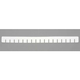 Dandux Length Divider 50P0024017 for Dividable Stackable Box 50P0224024 White - Pkg Qty 6 50P0024017