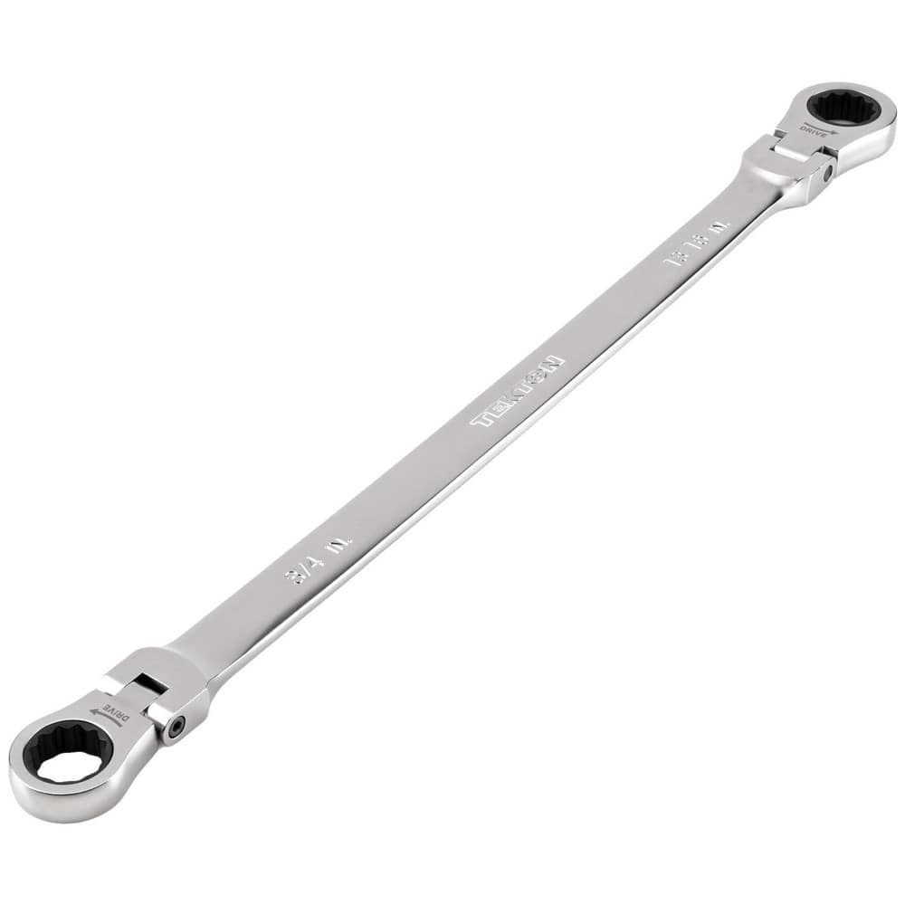 Combination Wrenches, Size (Inch): 3/4 , Finish: Satin Chrome , Head Type: Flexible , Handle Type: Straight , Material: Steel  MPN:WRB36319