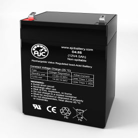 AJC® Solex X PTX-B4-12 Alarm Replacement Battery 4.5Ah 12V F1 AJC-D4.5S-V-0-186445