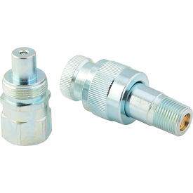 BVA Hydraulic Coupler Regular Flow Set 3/8