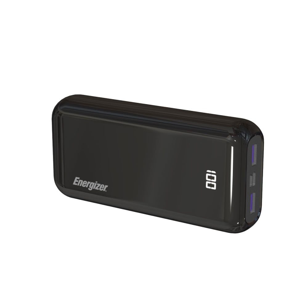 Energizer 20,000mAh Ultimate Power Bank, Black, UE20022PQ (Min Order Qty 2) MPN:UE20011PQ