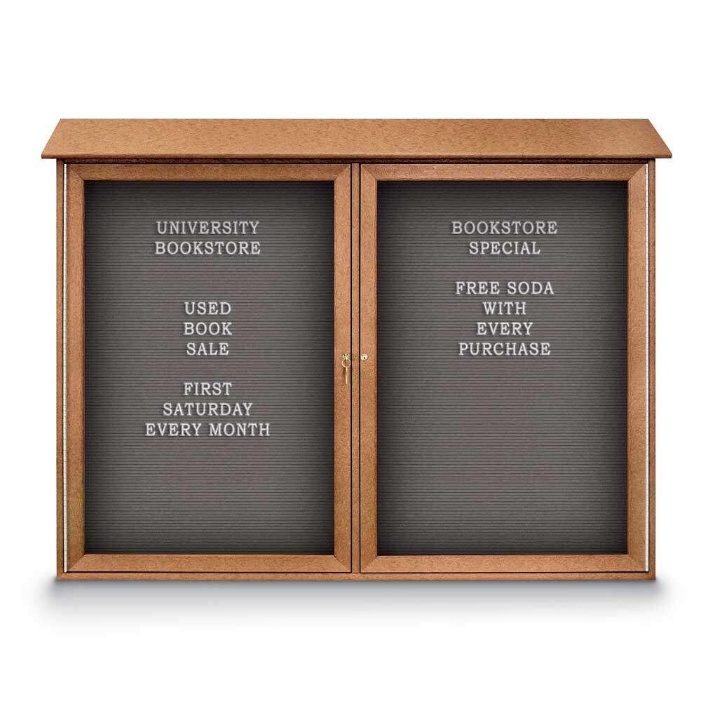 Enclosed Letter Board: 52