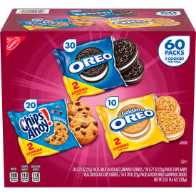 NABISCO Cookie Variety 2-Packs 60 Count 22000729