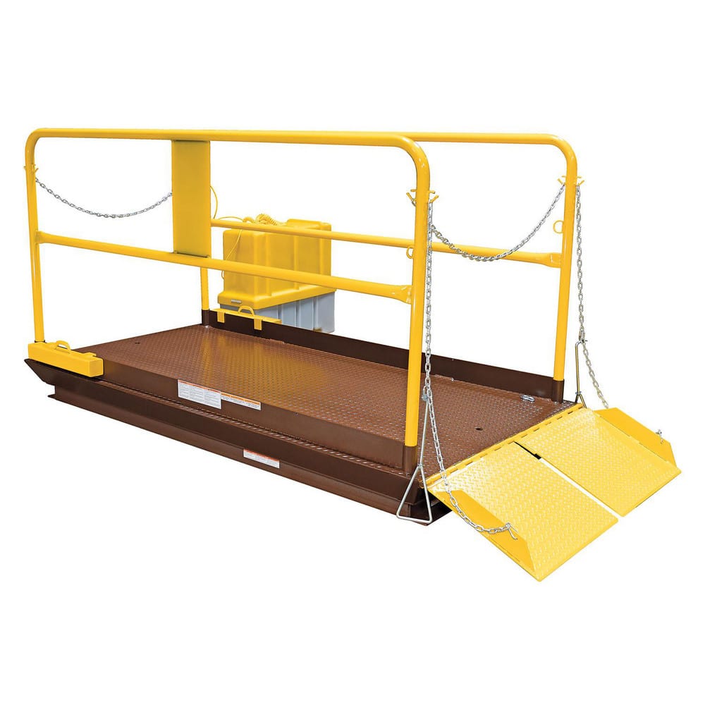 Stationary Lift Tables, Lift Mechanism: Hydraulic , Load Capacity: 8000 , Platform Width: 84in , Platform Length: 120in , Voltage: 460V  MPN:WL-100-8-710