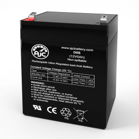 AJC® APC Back-UPS ES 500 VA UPS Replacement Battery 5Ah 12V F2 AJC-D5S-M-0-133036