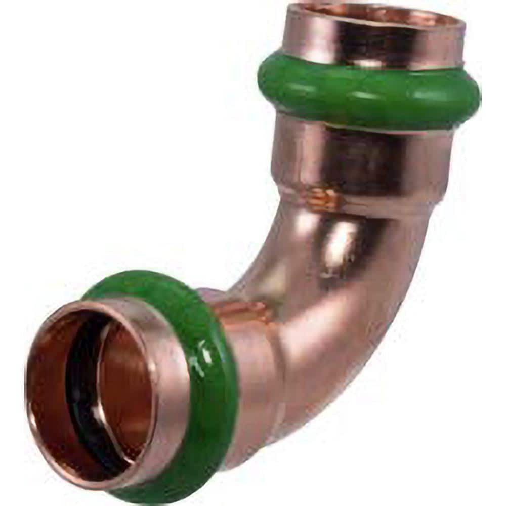 Copper Pipe Fittings, Fitting Type: 90 Degree Reducer Elbow , Fitting Size: 1 x 3/4 , Style: Press Fitting , Connection Type: Push-to-Connect  MPN:MB24570