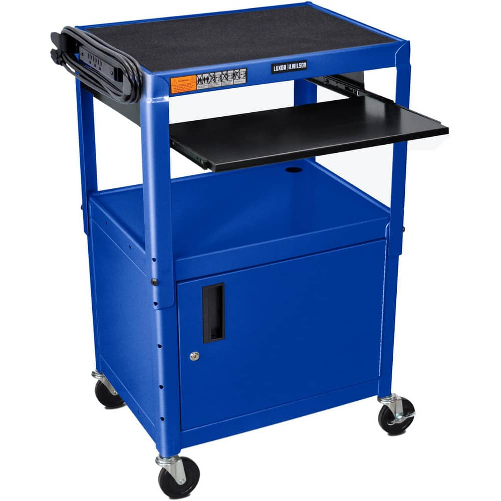 Carts, Cart Type: AV Cart , Load Capacity (Lb. - 3 Decimals): 300.000 , Assembly: Assembly Required , Caster Size: 4 in  MPN:AVJ42KBC-RB