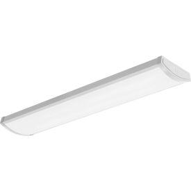 Lithonia Lighting Contractor Select™ Wide Body Wraparound Fixture 4000K-5000K-6000K FML4W 48 ALO6 SEF 840 MVOLT