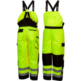 Pyramex® RWB46 Insulated Winter Bib Pants 3XL Hi-Vis Lime RWB4610X3