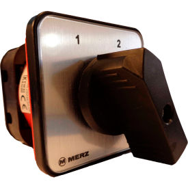 Springer Controls / MERZ Z451/6-AB Change-Over Switch No Zero Pos. 3-Pole 40A 4-hole front-mount 1/6-ABZ45