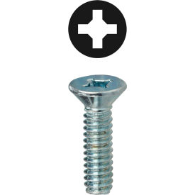 L.H.Dottie® Phillips & Square Flat Head Machine Screw #6-32 x 1/2