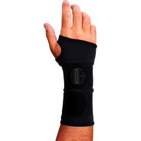 Ergodyne® ProFlex® 685 Double Strap Wrist Support Sleeve Ambidextrous L Black 16618