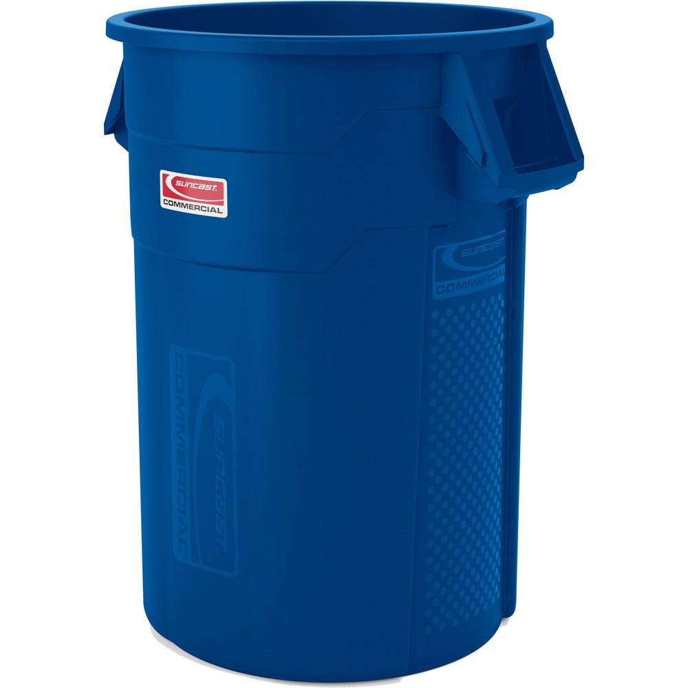 Trash Cans & Recycling Containers, Type: Utility , Container Capacity: 44 , Container Shape: Round , Lid Type: None , Container Material: HDPE  MPN:TCU44BL