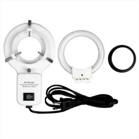 AmScope FRL8-A 8W Stereo Microscope Fluorescent Ring Light and Adapter FRL8-A