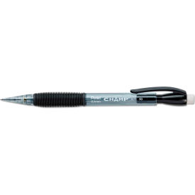 Pentel® Champ Mechanical Pencil 0.9 mm HB (#2.5) Black Lead Translucent Black Barrel Dozen AL19A