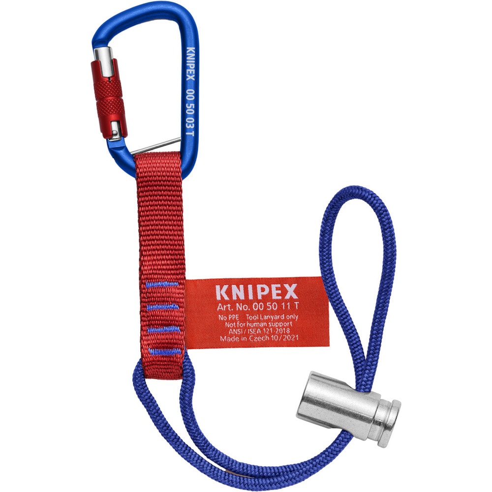 Tool Holding Accessories, Product Type: Tool Lanyard , Lanyard Type: Webbing , Connection Type: Carabiner , Tether Type: D-Ring , Weight Capacity: 13lb  MPN:00 50 13 T BKA