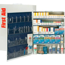 First Aid Only™ 90577 5 Shelf First Aid Kit w/Meds ANSI Compliant Class B+ Metal Cabinet 90577-001