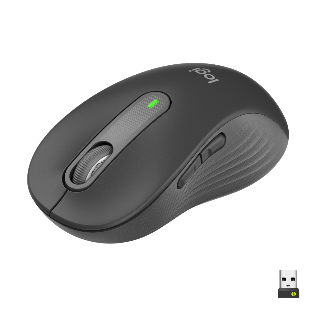 Logitech Signature M650 L Full Size Wireless Mouse, Graphite (Min Order Qty 2) MPN:910-006231