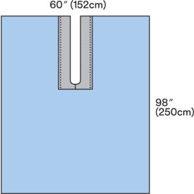 3M™ Steri-Drape Adhesive Split Sheet 9044 60