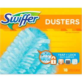 Dusters Refill Fiber Bristle Light Blue 18/Box 99036BX