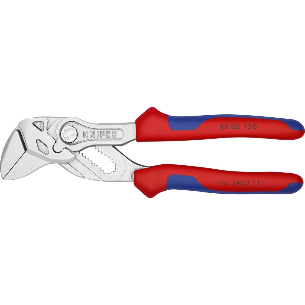 Tongue & Groove Pliers, Joint Type: Groove , Type: Pliers Wrench , Overall Length Range: 6 to 8.9 in , Side Cutter: No , Handle Type: Comfort Grip  MPN:86 05 150