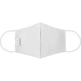 Cloth Face Mask Reusable/Washable 2-Layer Contour White Large 10/Bag 1C38092