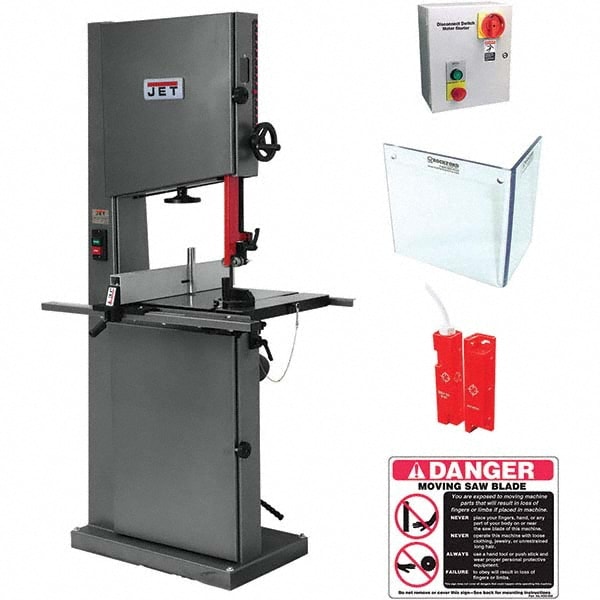 Vertical Bandsaw: Step Pulley Drive, 12