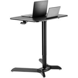 Tygerclaw Pneumatic Effortless On-Floor Sit-Stand Workstation Black TYDS14044T