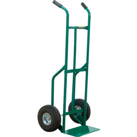 Wesco® Greenline 636 Hand Truck w/ Dual Handle Pneumatic Wheels 600 lb. Capacity 210458