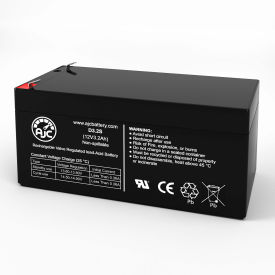 AJC® Yuasa NP3.2-12FR Sealed Lead Acid Replacement Battery 3.2Ah 12V F1 AJC-D3.2S-V-0-191449