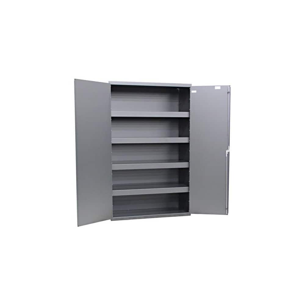 Storage Cabinets, Cabinet Type: Heavy-Duty Storage , Cabinet Material: Steel , Width (Inch): 36in , Depth (Inch): 18in , Cabinet Door Style: Hinged  MPN:F89784A3