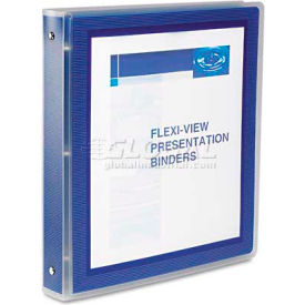 Avery® Flexi-View Round-Ring Presentation View Binder 1-1/2