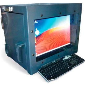 Strong Hold Small Desktop Computer Cabinet 18